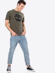 Timberland T-Shirt Kennebec River Tree dunkelgrn/schwarz