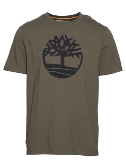 Timberland T-Shirt Kennebec River Tree dunkelgrn/schwarz