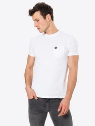 TIMBERLAND T-Shirt 'Dun-Riv' navy/weiß