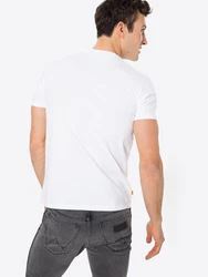 TIMBERLAND T-Shirt 'Dun-Riv' navy/weiß