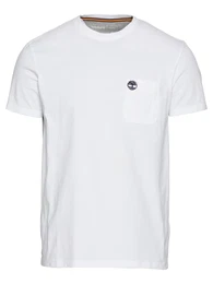 T-Shirt 'Dun-Riv' navy / wei