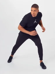 Jordan T-Shirt 'Jumpman' schwarz/weiß