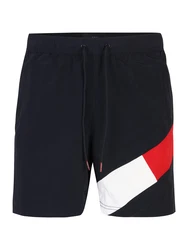 Tommy Hilfiger Badeshorts SF Medium Drawstring marine/rot/weiß