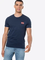 LEVI'S T-Shirt '2 Pack Crewneck Graphic' navy/rot/wei