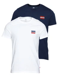 LEVI''''S Shirt weiß / navy