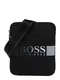 BOSS Casual Umhängetasche ''''Pixel'''' schwarz / silber