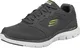 SKECHERS Nizke superge ''''Flex Advantage 4.0''''  neonsko rumena / temno siva