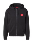 HUGO Sweatshirt Herren Sweatjacke Daple212 rot/schwarz (Daple212)