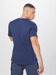 Nike Sportswear T-Shirt 'Swoosh' navy/weiß