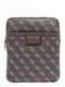 GUESS Guess UMHÄNGETASCHE VEZZOLA 4G LOGO braun