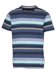 T-Shirt blue denim / trkis / marine