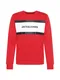 JACK & JONES Sweatshirt ''''SHAKE'''' rot / weiß / navy
