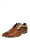 bugatti Schnürschuh cognac / dunkelblau / beige