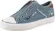 MUSTANG Slip on boty  modr dnovina