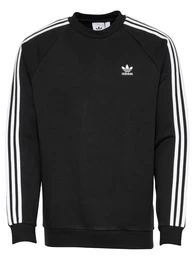 Sweatshirt 'Adicolor Classics 3-Stripes' schwarz / wei