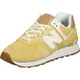 new balance Sneaker gelb / weiß / hellbraun