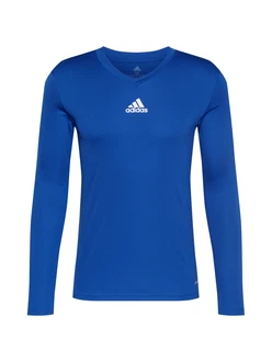 ADIDAS PERFORMANCE Funktionsshirt 'Team Base' blau/weiß ADIDAS PERFORMANCE Funktionsshirt 'Team Base' blau/weiß