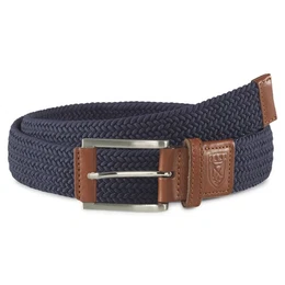 Sportgürtel ''''X Weave'''' navy / braun