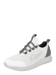 Jeans Sneaker weiß / grau