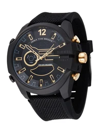 Uhr schwarz / gold