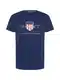GANT T-Shirt marine / gold / burgunder / wei