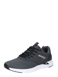 Sneaker dunkelgrau / dunkelrot / weiß