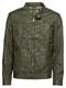 GUESS Jacke khaki / schwarz