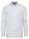 TOMMY HILFIGER Hemd weiß / hellblau