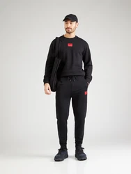 HUGO Hose 'Doak' hellrot/schwarz