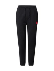 HUGO Hose 'Doak' hellrot/schwarz