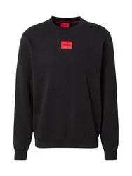 HUGO Sweatshirt Diragol212 Rundhals rot/schwarz