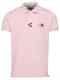 TOMMY HILFIGER Poloshirt rosa / marine / rot / weiß