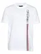 TOMMY HILFIGER T-Shirt weiß / navy / rot