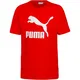 PUMA Majica  rdea / bela