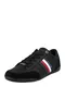 TOMMY HILFIGER Nizke superge  rna / bela / mornarska / ognjeno rdea
