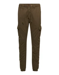 Urban Classics Hose dunkelbraun