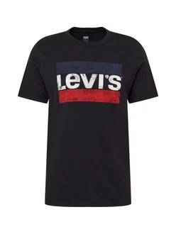 LEVI'S T-Shirt Sportswear Logo Graphic navy/dunkelrot/schwarz/weiß LEVI'S T-Shirt Sportswear Logo Graphic navy/dunkelrot/schwarz/weiß