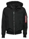 ALPHA INDUSTRIES Prehodna jakna  rdea / rna