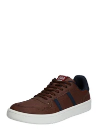 Sneaker ''''ADDAMS'''' dunkelbraun / navy