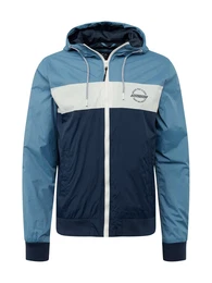Jacke 'Keyse' navy / hellblau / weiß
