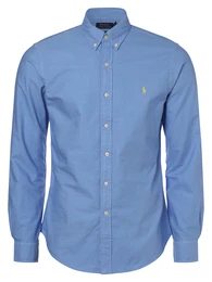 Hemd hellblau / gelb