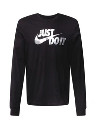 Sweatshirt schwarz / silber