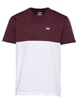 VANS T-Shirt COLOR BLOCK weinrot/wei