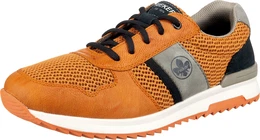 Sneaker orange / schwarz / grau