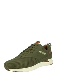 Sneaker khaki / braun / weiß