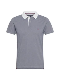 Poloshirt weiß / rot / navy