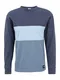 Abercrombie & Fitch Pulover  bela / modra / golobje modra