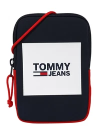 Smartphonehülle ''''Urban Compact'''' navy / weiß / rot