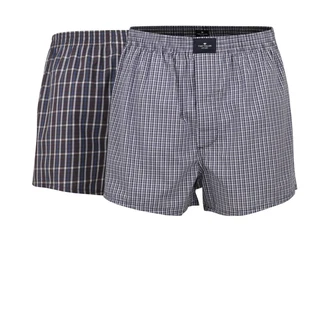 TOM TAILOR Boxershorts taubenblau/braun/rot/wei TOM TAILOR Boxershorts taubenblau/braun/rot/wei