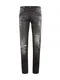 JACK & JONES Kavbojke ''''Glenn''''  črn denim